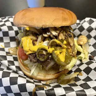 The Extreme Cheeseburger