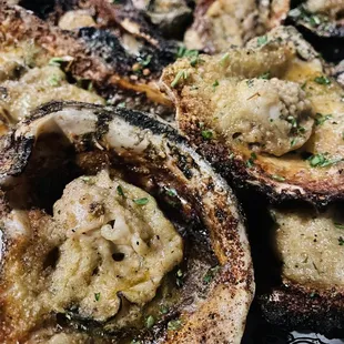 Charbroiled Oysters