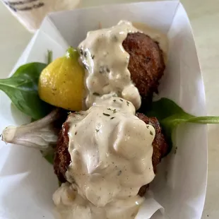 Crawfish Beignets