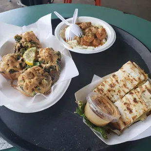 Seafood Quesadilla