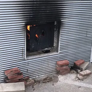 Real fire. Real wood. Real smokers. Authentic!