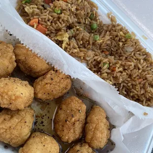 Piece Honey Garlic