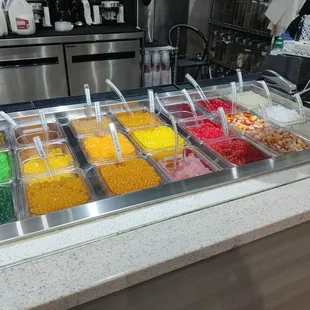 Drink toppings