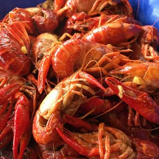 Cajun Garlic Butter Crawfish..only $4.99/lbs