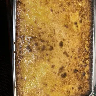 Casava cake Eli's birthday