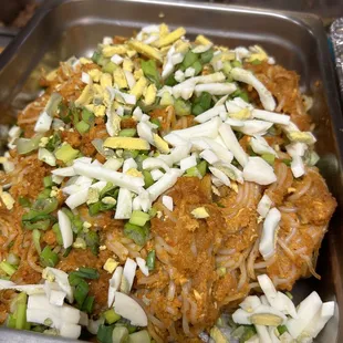 Palabok nodles for Senor Center