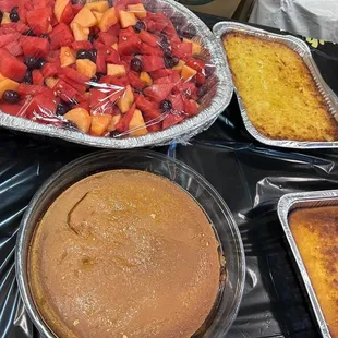 Fruits casava cake bibingka and levhe plan