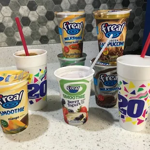 F'real Milkshakes and Snowballs available!