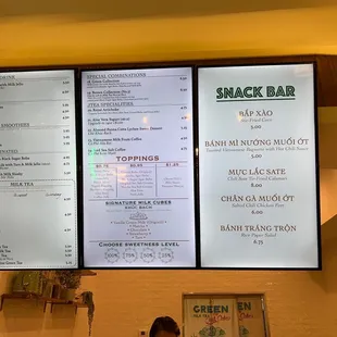 Menu as of 01/14/2022