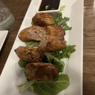 Duck Egg Rolls