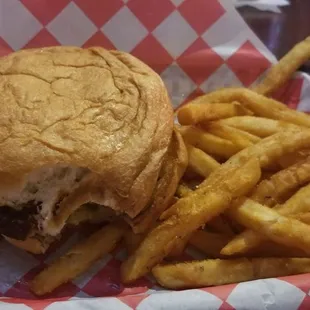 Hot Mess burger
