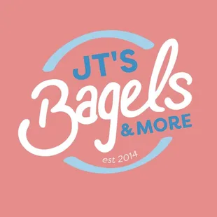 the logo of the bagel bar