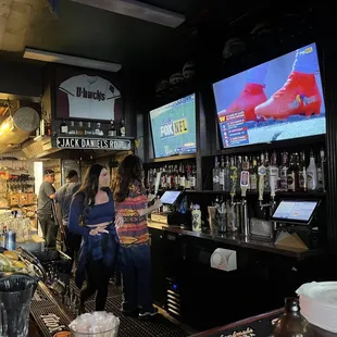 two women at the bar