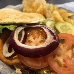The Quarterback Burger