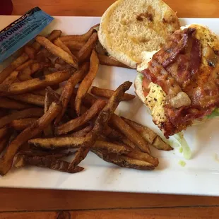 Grilled Chicken with Hand-cut Fries