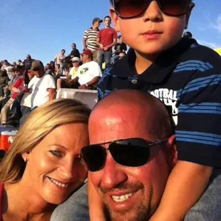 My bride (Joyce) and youngest son (Kaleb) at the Bad Lands