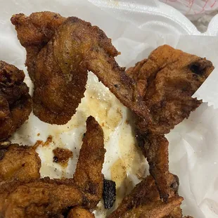 Nasty, greasy wings