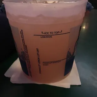 Rum buckets are delicious!