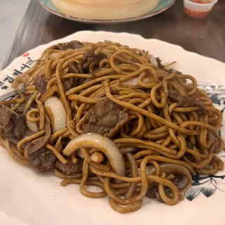 Mongolian Beef Chow Mein