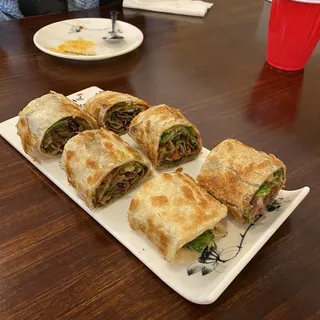 Beef Roll Pancake