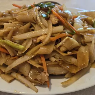 Chicken chow fun
