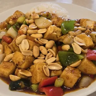 Kung pao tofu