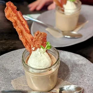 Pot du Creme and one in the background