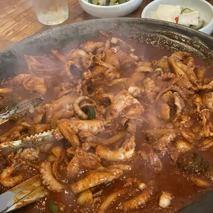 Octopus &amp; Pork Belly BBQ
