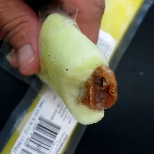 Each hand-packed Ju-Mui Ice Pop includes a whole Li Hing Mui Seed  (with seed)