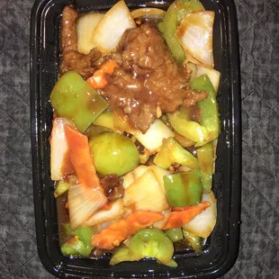 Pepper Steak with Onion (19 March 2021)