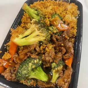 Horrid beef and broccoli
