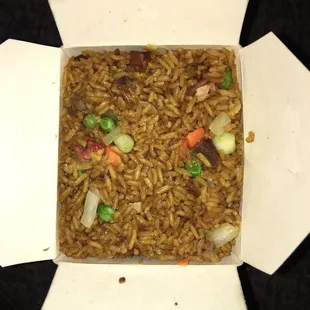 Roast Pork Fried Rice. (19 March 2021)