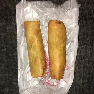 3. Spring Roll, Vegetable.