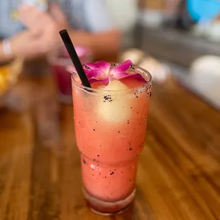 The Frozen Juan (strawberry lime flavor)