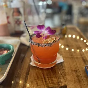 Strawberry Thai Chili Margarita
