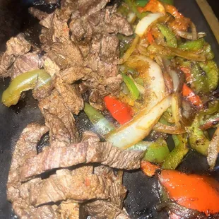 Steak Fajitas