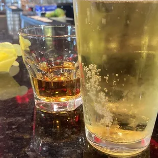 Beer and Jameson
