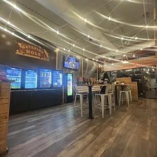 the inside of a restaurant