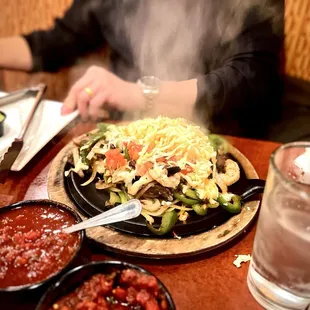 Flaming Fajita triple