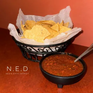 Complimentary Chips and Salsa