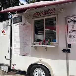 Food truck + menu