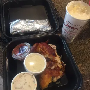 Lunch special with a orange bang $7.53