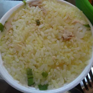 Chicken flavored rice