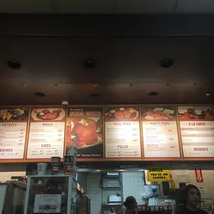 Menu! Coupons available online - just FYI