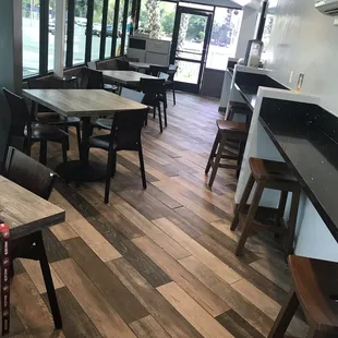 Seating area all remodeled