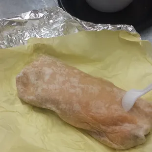BRC Burrito. Really filling.