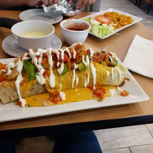 Ordered El Mero Mero Burrito