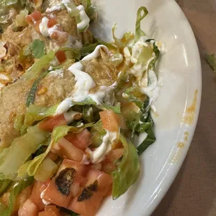 Taquitos two beef two chicken