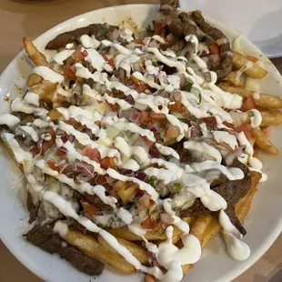 Carne asada fries