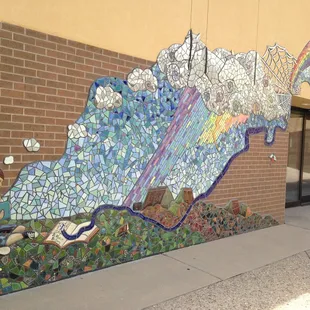 Juan Tabo Library—mosaic detail